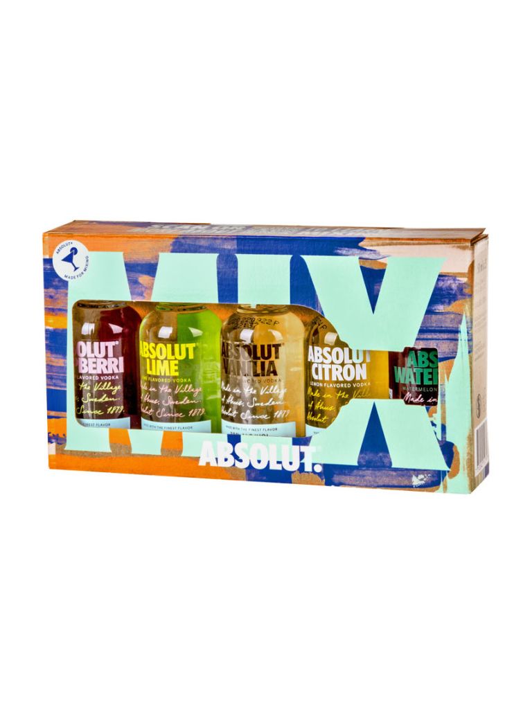 Absolut five 38,8% 5 x 0,05 l