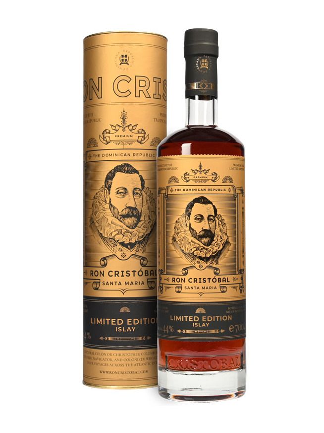 Ron Cristobal Santa Maria Islay Cask Finish 44% 0,7 l Geschenkbox