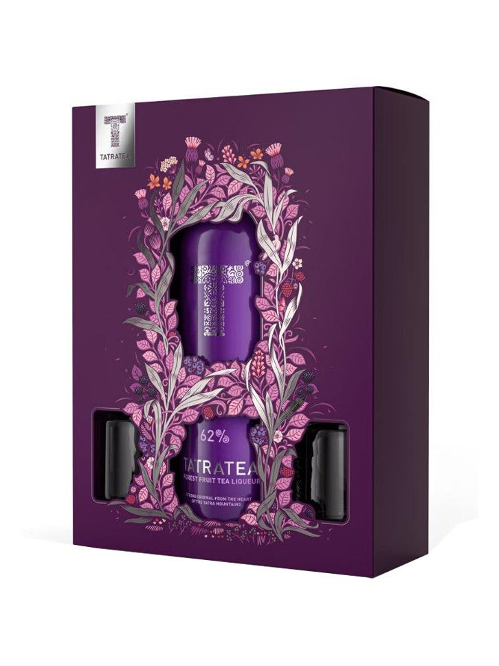 Tatratea Forest Fruit 62% 0,7 l + 2 Gläser