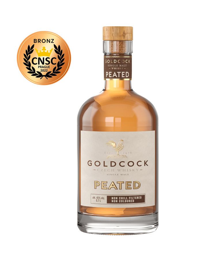 R.Jelínek Goldcock Peated 0,7L 45%