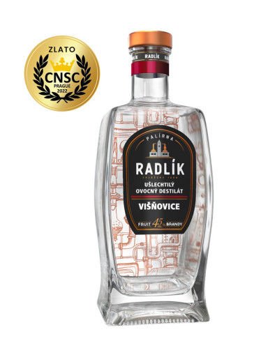 Radlík Sauer Kirsche 0,5l 45%