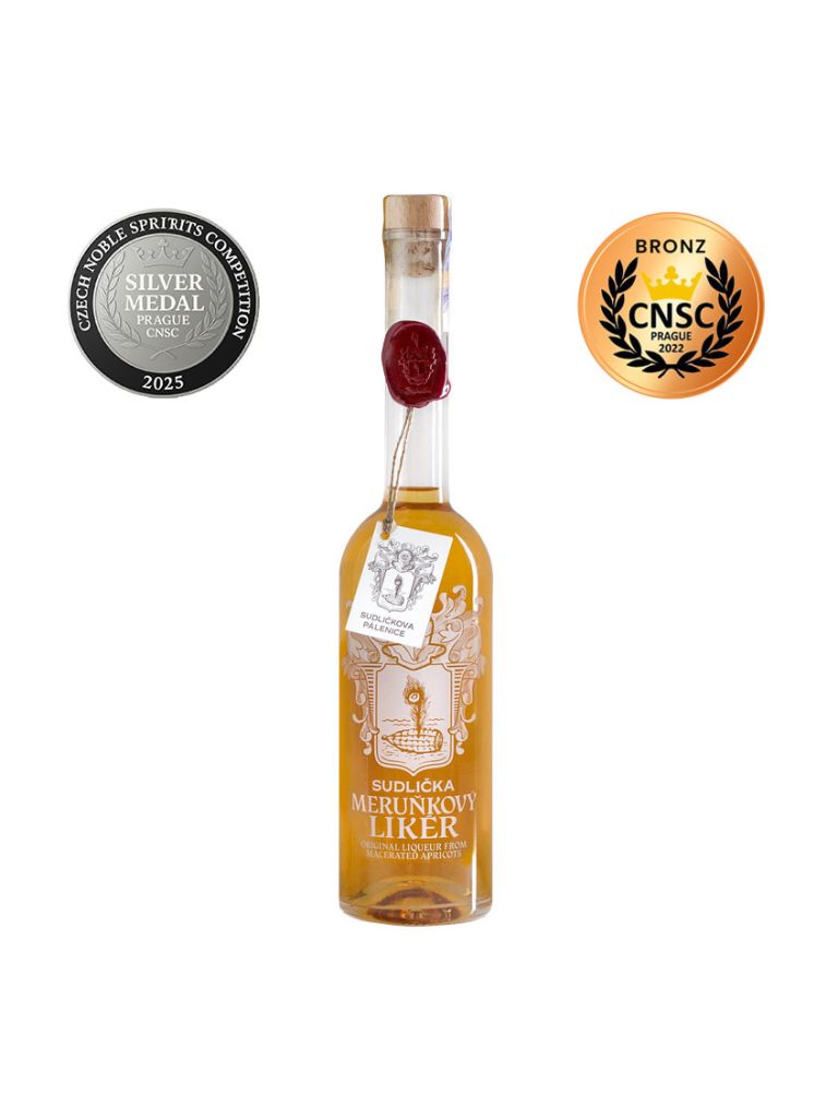 Sudlička Marille likör 0,5l 37,5%