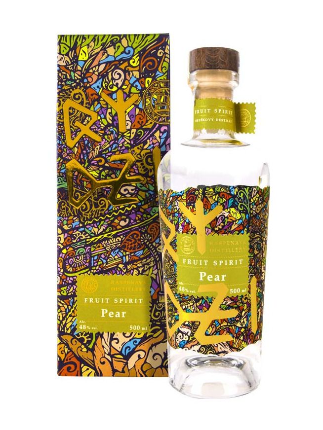 Raspenava Fruit Spirit Birne 0,5l 48%