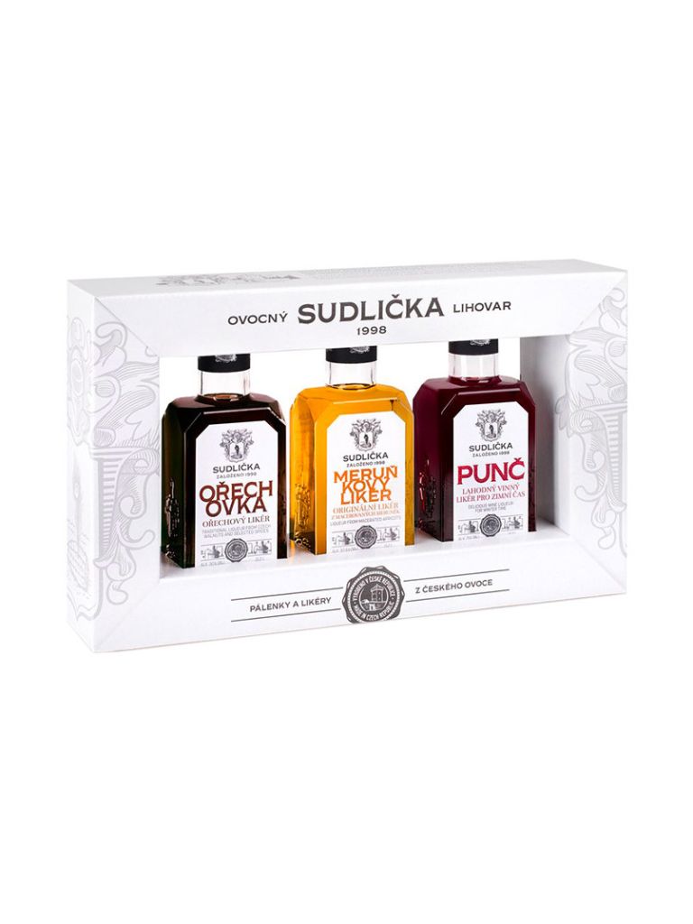 Sudlička-Liköre 29,5% 3 x 0,2 l