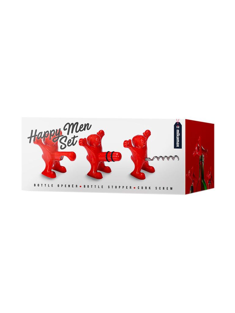 MIKAMAX Happy Man set of 3 pcs