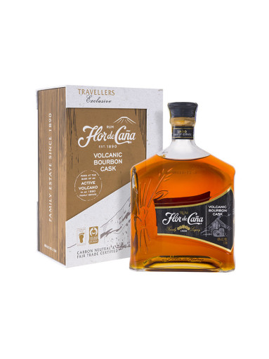Flor de Cana Bourbon 1L 40%  Geschenkbox