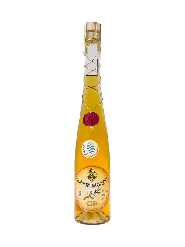 Karfíkův dvůr Koštický Wacholderschnaps 0,5 l 42%