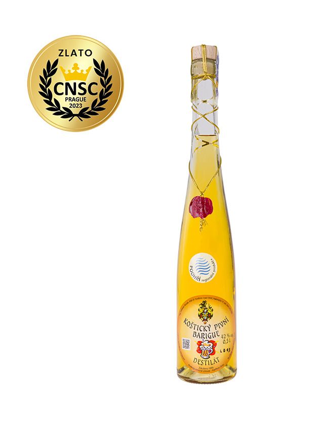 Karfíkův dvůr Koštický Bierbrand gold 0,5 l 42%