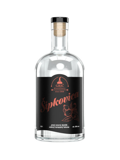 GRIČ Hagebutten 0,5 l 50%