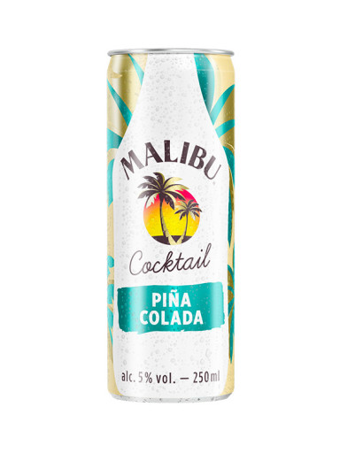 Malibu Coctail Pina Colada 5% 0,25 l Dose