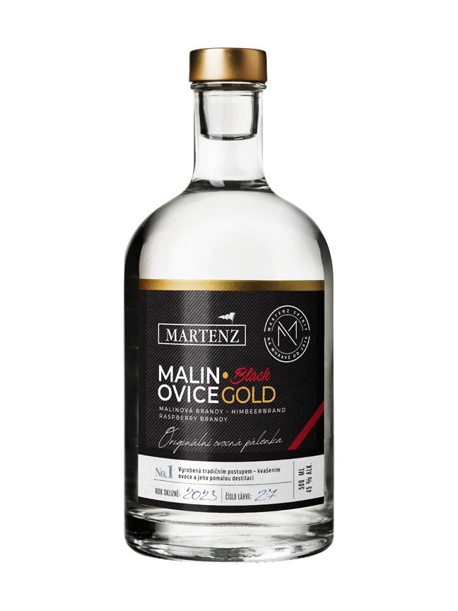 Martenz Himbeeren Black 0,5 l 45% Gold