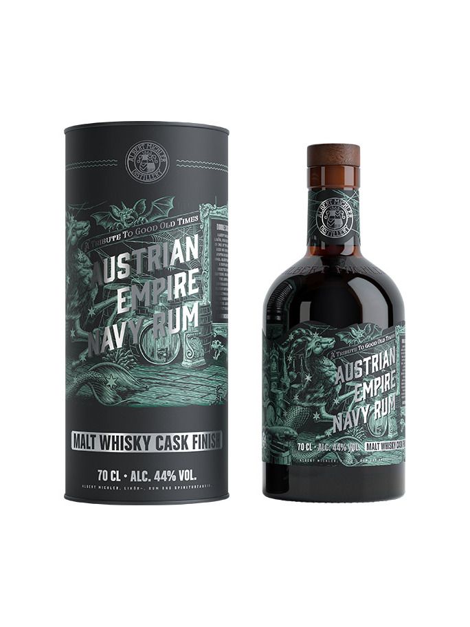 Austrian Empire Navy Rum Malt Whisky Cask Finish GB 44% 0,7 l