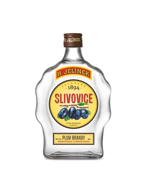 R.Jelínek Pflaumenschnaps 45% 0,5 l