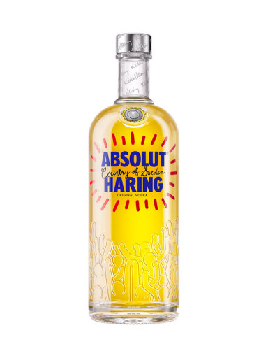 Absolut Vodka Blue Haring Artist Edition 40% 1 l