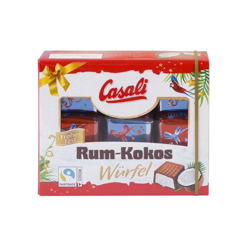 CASALI Winterwürfel Rum Kokos Creme 115 g