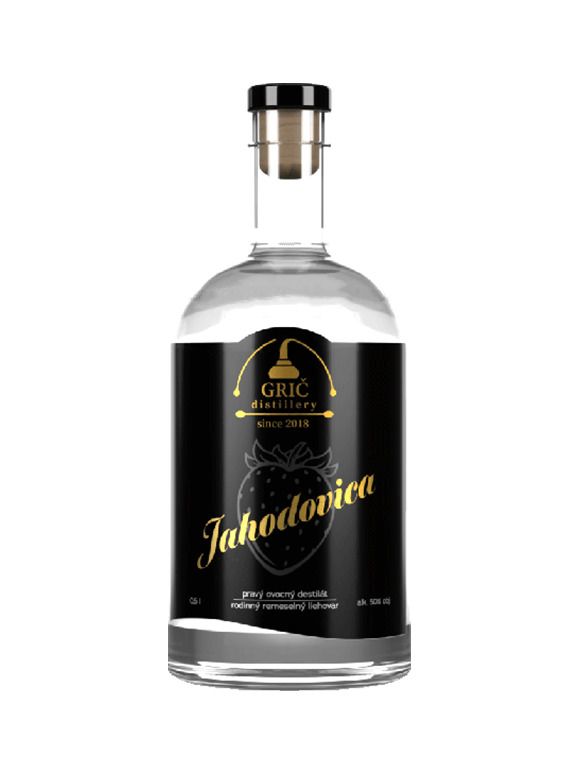 GRIČ Erdbeerbrand 0,5l 50%