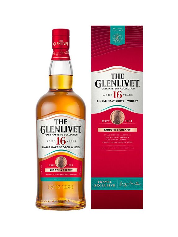 The Glenlivet 16Y Single Malt Scotch Whisky 43% 1 l geschenkbox