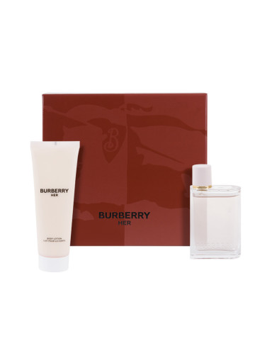 Burberry Her Set: EdP 50 ml + BL 75 ml