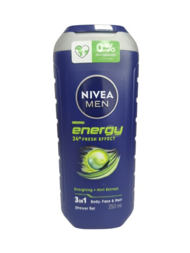 Nivea Men Energy Shower Gel 250ml
