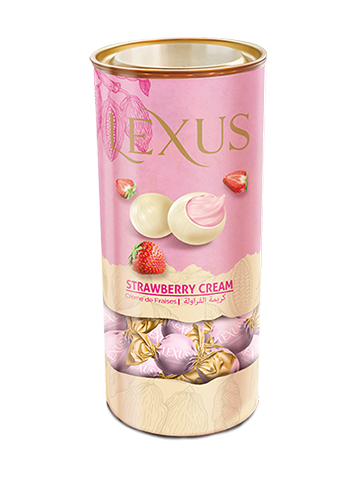 Lexus Milchbonbons mit Erdbeerfüllung 500 g