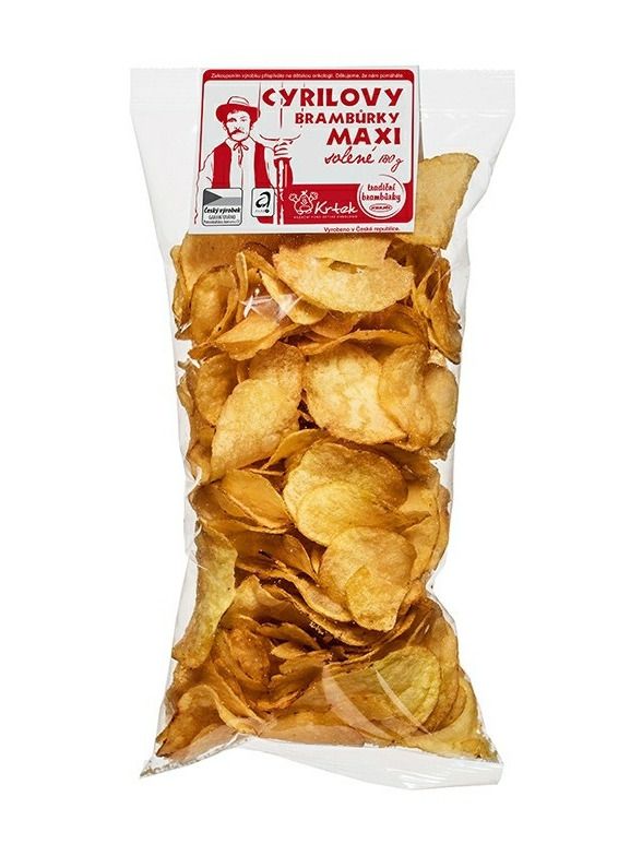 Cyril's Kartoffelchips MAXI gesalzen 180 g