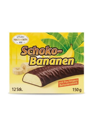 HAUSWIRTH Schoko-Bananen 150 g