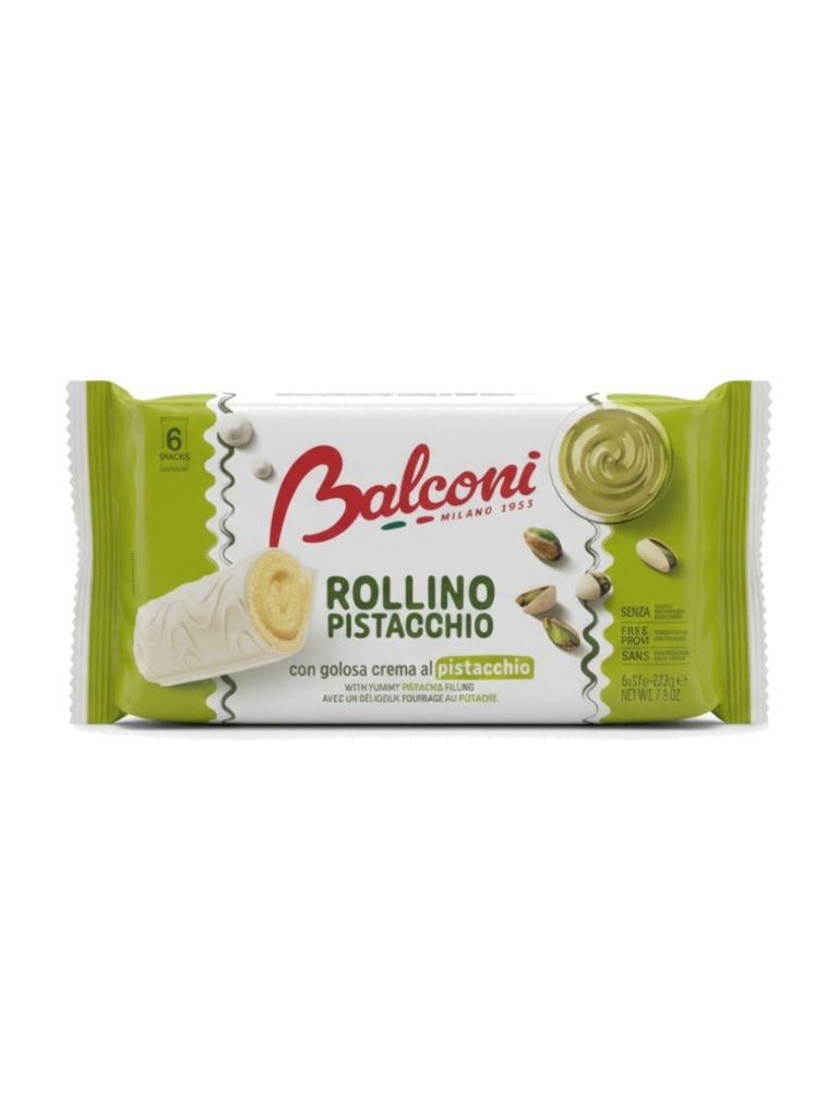 Balconi Rollino mit Pistaziencreme 222 g