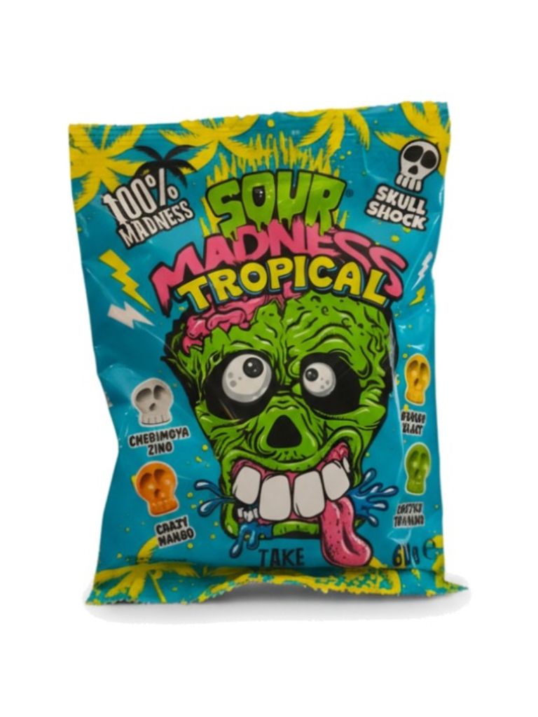 Sour Madness Tropical 60 g