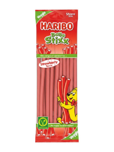 HARIBO Stixx Strawberry 170g