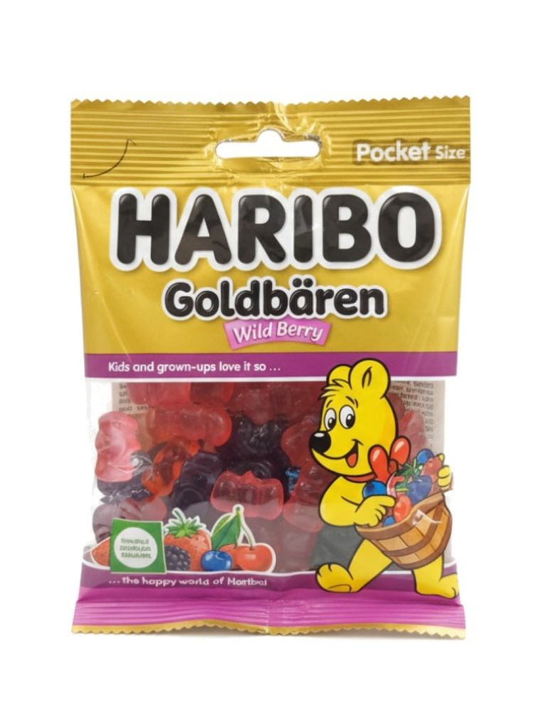 HARIBO Goldbären Wild Berry 80g