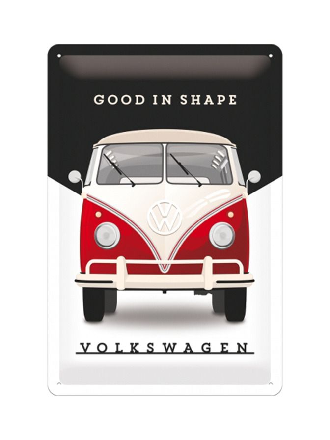 Blechschild 20x30 Volkswagen (Good in Shape)