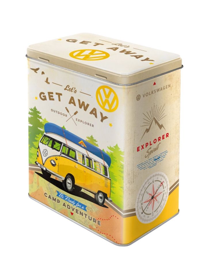 Blechdose L VW Let's Get Away