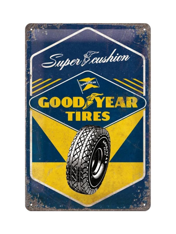 Blechschild 20x30cm Good Year Tires  