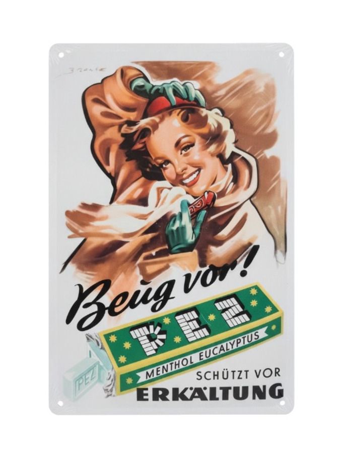 Blechschilder PEZ Menthol 20x30cm