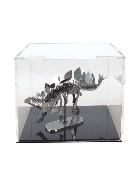 Metall Erde Acryl Vitrine 4x5x4