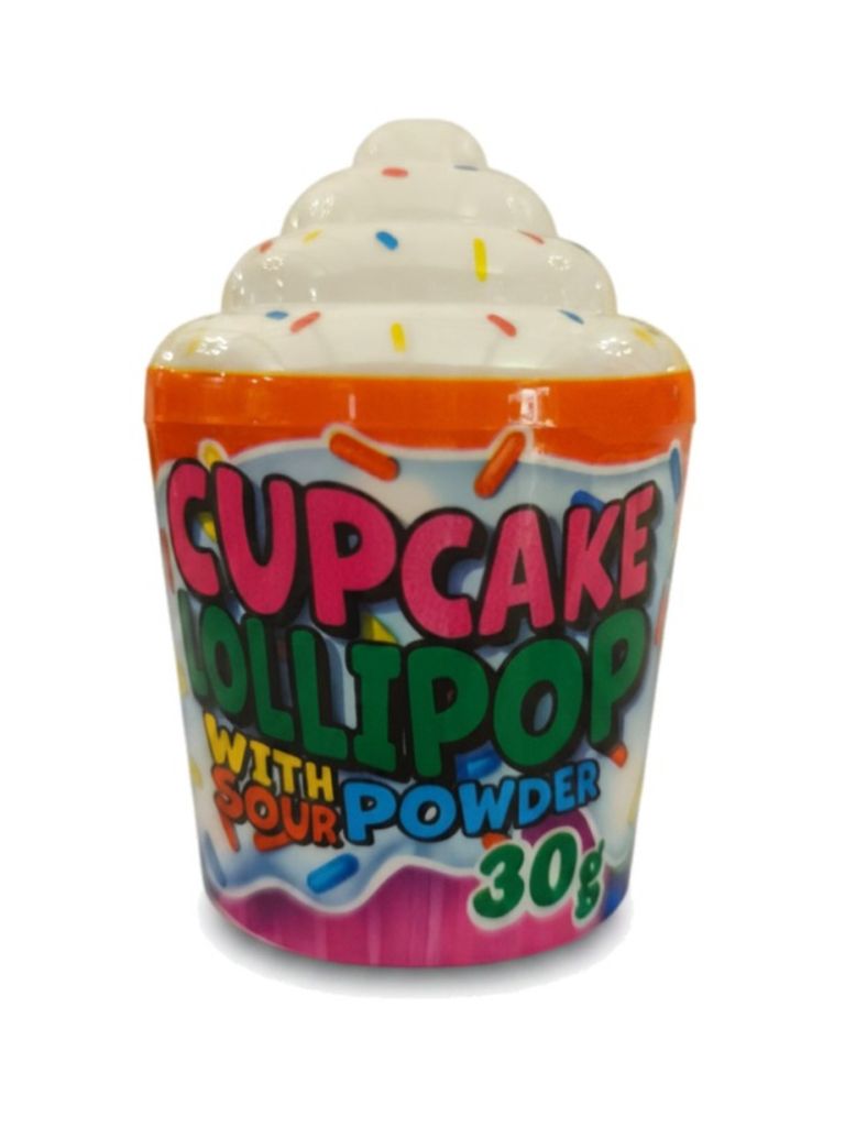 Jimmi Fox Cupcake Lollipop+Sour Powder 30 g