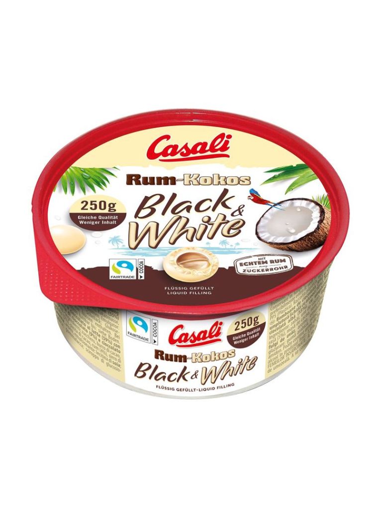 CASALI Rum Kokos Black&White 250 g