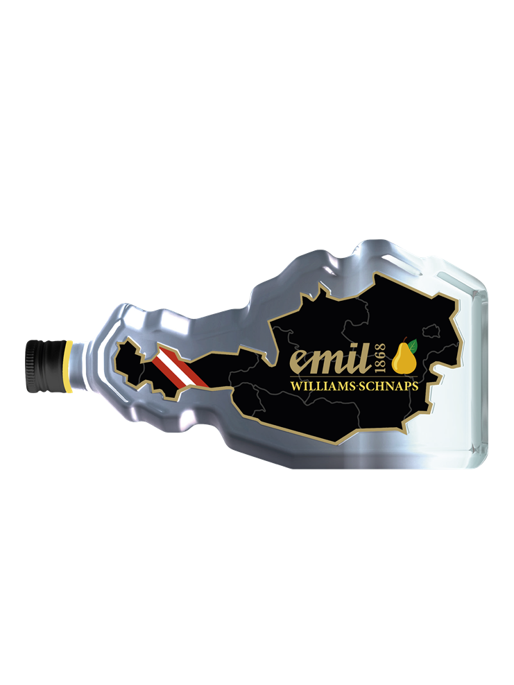 Emil Williams Birnen Schnaps 0,7l 35% Österreich Flasche