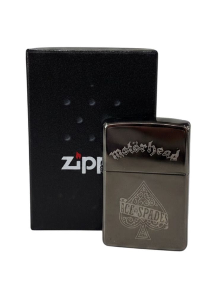Zippo Ebony Photo Image Motörhead Ace of Spades 60007756