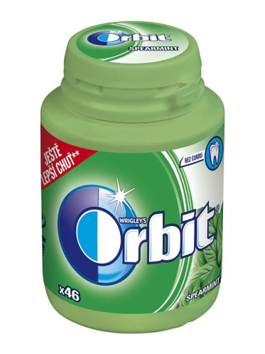 ORBIT Spearmint Dragees Dose 64 g