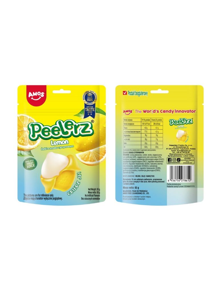 Peelerz Gummy Lemon 65g