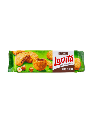 Roshen Lovita Soft Cream Hazelnut 127g