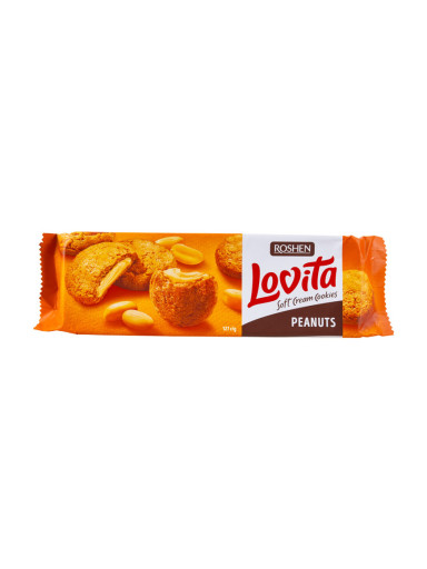 Roshen Lovita Soft Cream Peanut 127g