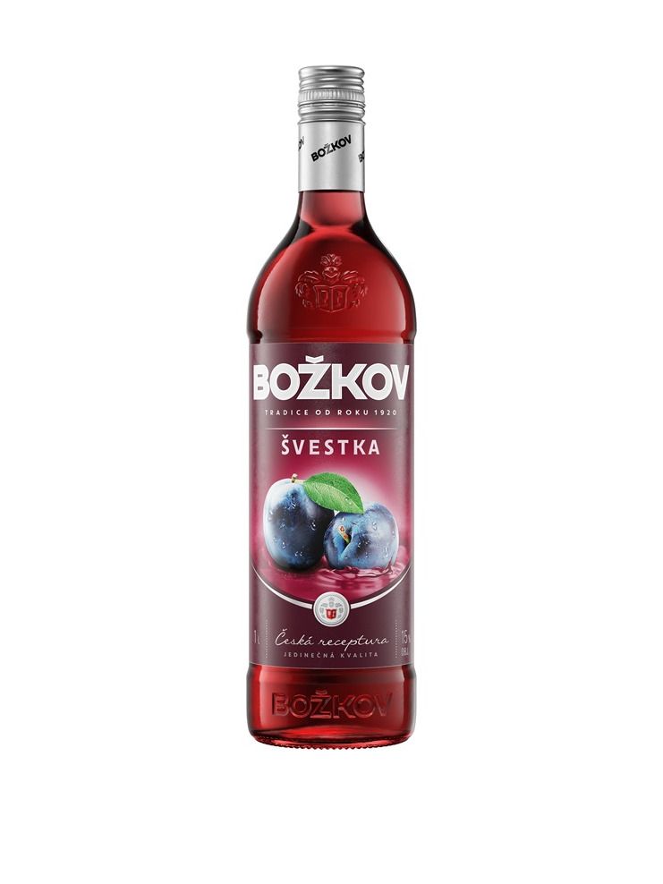 Božkov Pflaume-Likör 15% 1 l