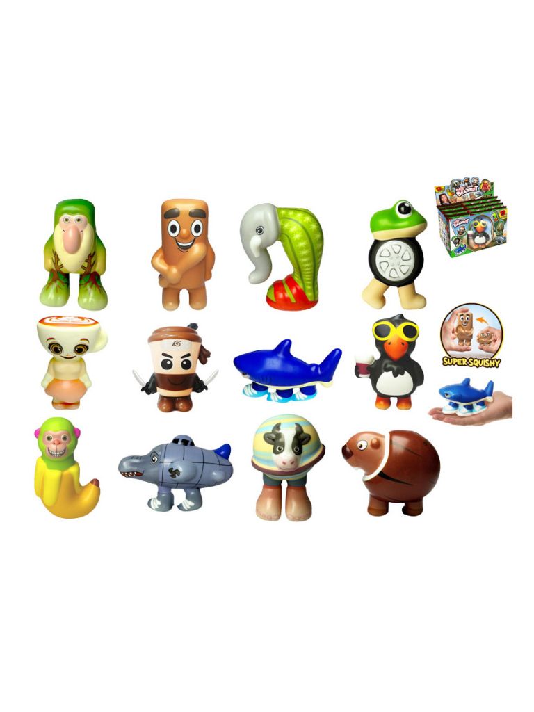 Brainrot PuffUps squishy 10-12cm 12Stk.