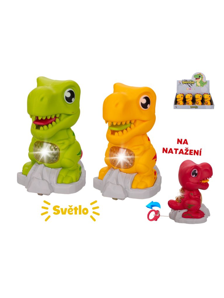 Dinosaurier mit Batteriebetrieb 11 cm großer
