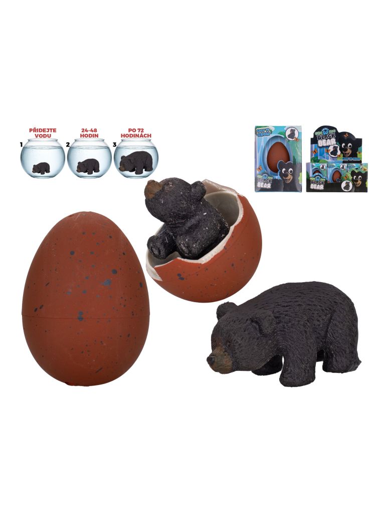 Schwarzbär schlüpft und heranwächst