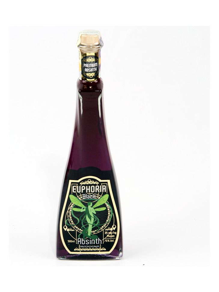 Absinth Euphoria Black 0,5l 70%