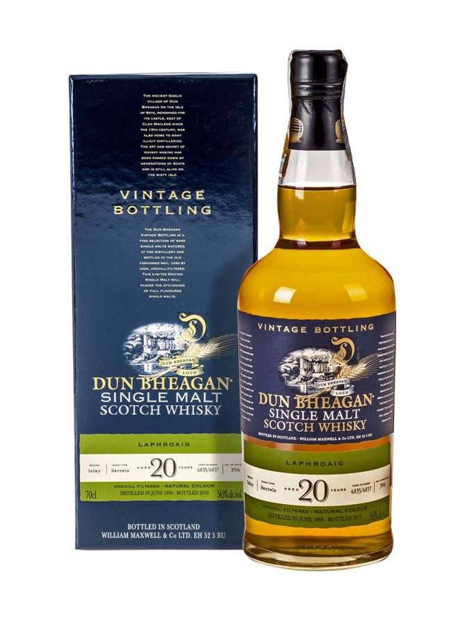 Dun Bheagan Laphroaig 20Y 0,7L 54,9%