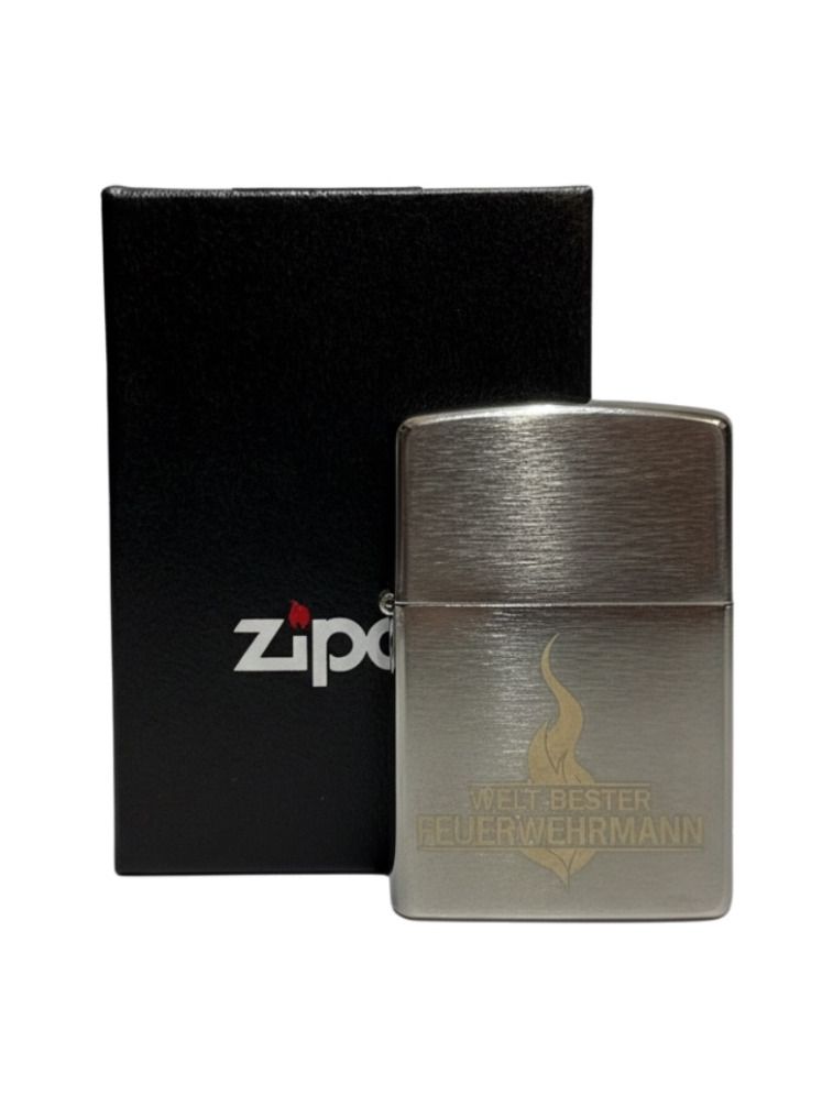 Zippo cr. geb. gel. "Welt Bester Feuerwehrmann" 60003817